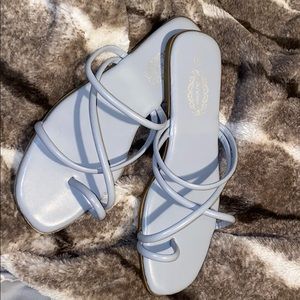 Baby-Blue Sandals